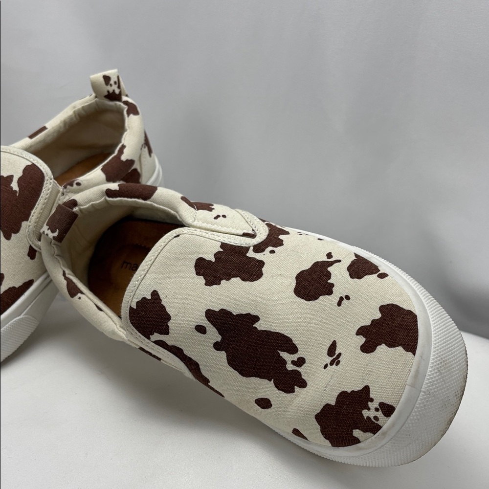 Maurices Women’s Sz9.5 Brown and White Slip-On Sneakers - Picture 3 of 10